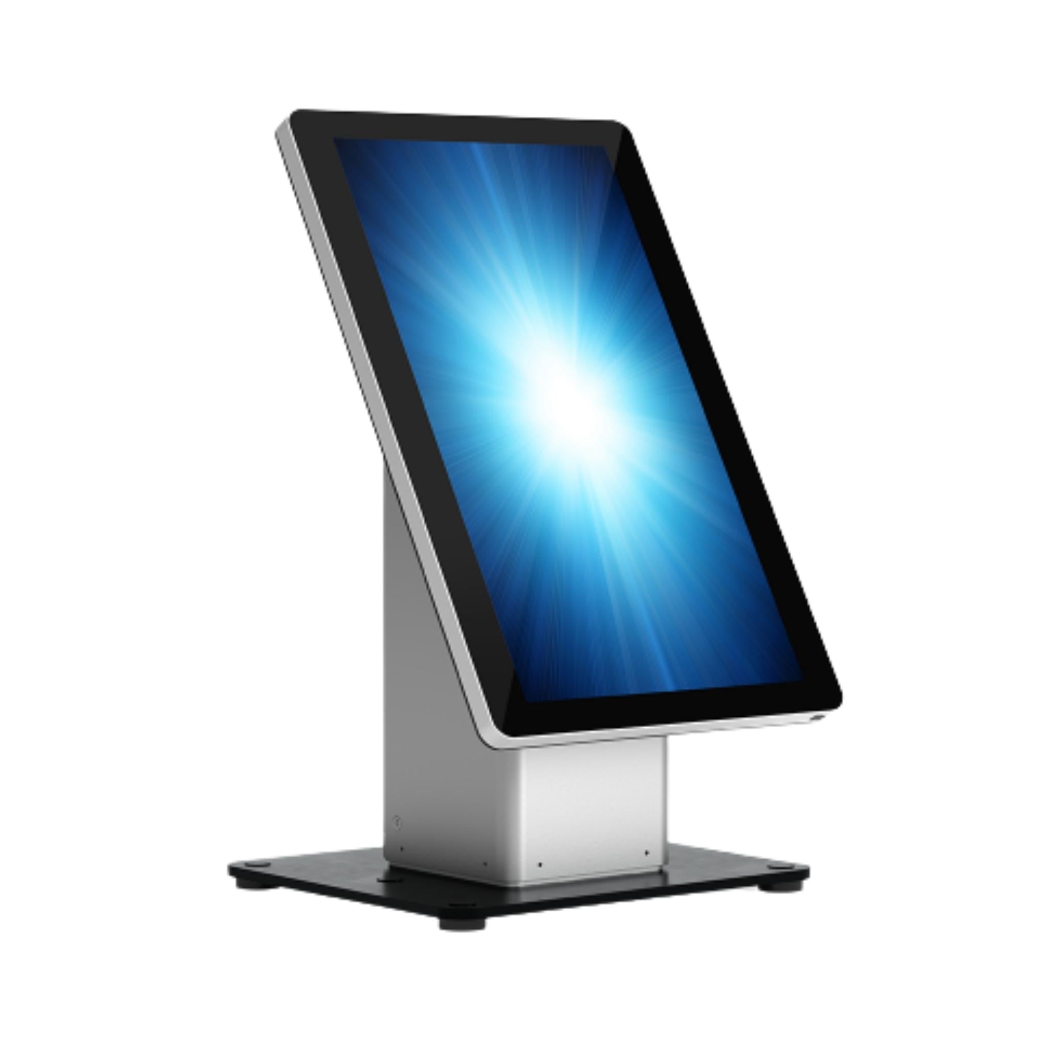 Elo Slim Self-Service Countertop Stand - Compact POS Kiosk for Retail Stores, Restaurants & Hospitality Businesses | Ideal for Ordering, Payments & Customer Check-In