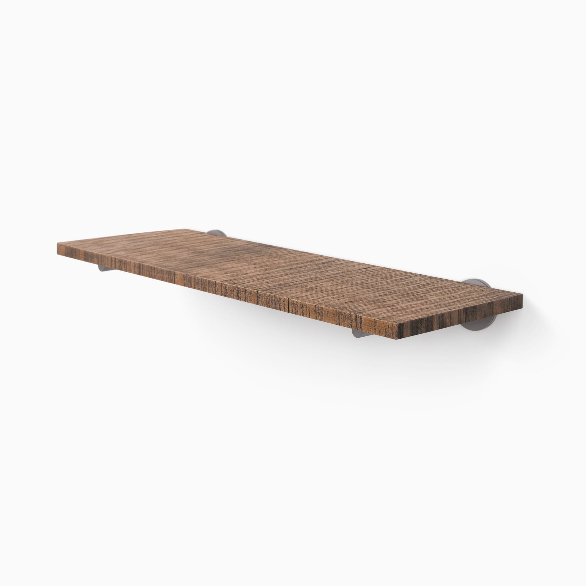 Rustic Wall Shelf with Nutmeg Finish - Handcrafted Wooden Floating Shelf for Living Room, Bedroom, or Kitchen Decor | Farmhouse Style Home Organization & Display