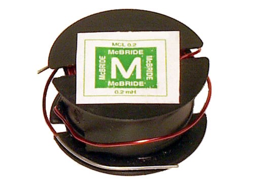 McBride MCL07 0.7 mH Inductor Coil - High Frequency Power Choke for Electronics, Audio Equipment & Circuit Boards | Perfect for Filtering, Power Supplies & RF Applications