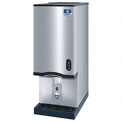 Countertop Nugget Ice Maker with Water Dispenser - Hands-Free Operation, 12 lb. Ice Storage Bin, 35