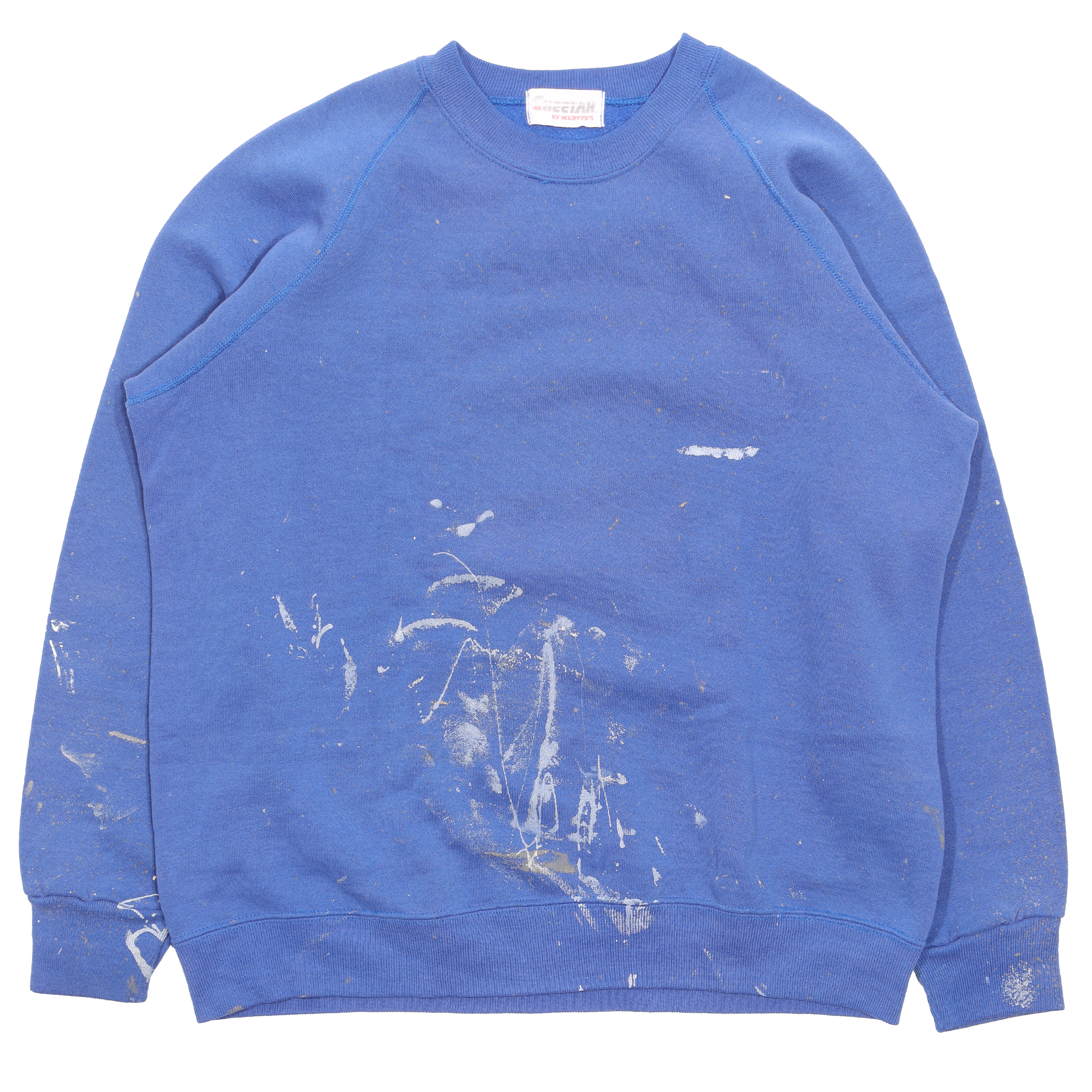 Vintage 1990s Blank Painters Crewneck Sweatshirt - Unisex Heavyweight Cotton Pullover for Streetwear & Retro Fashion | Perfect for Casual Wear, Art Studio & 90s Themed Parties