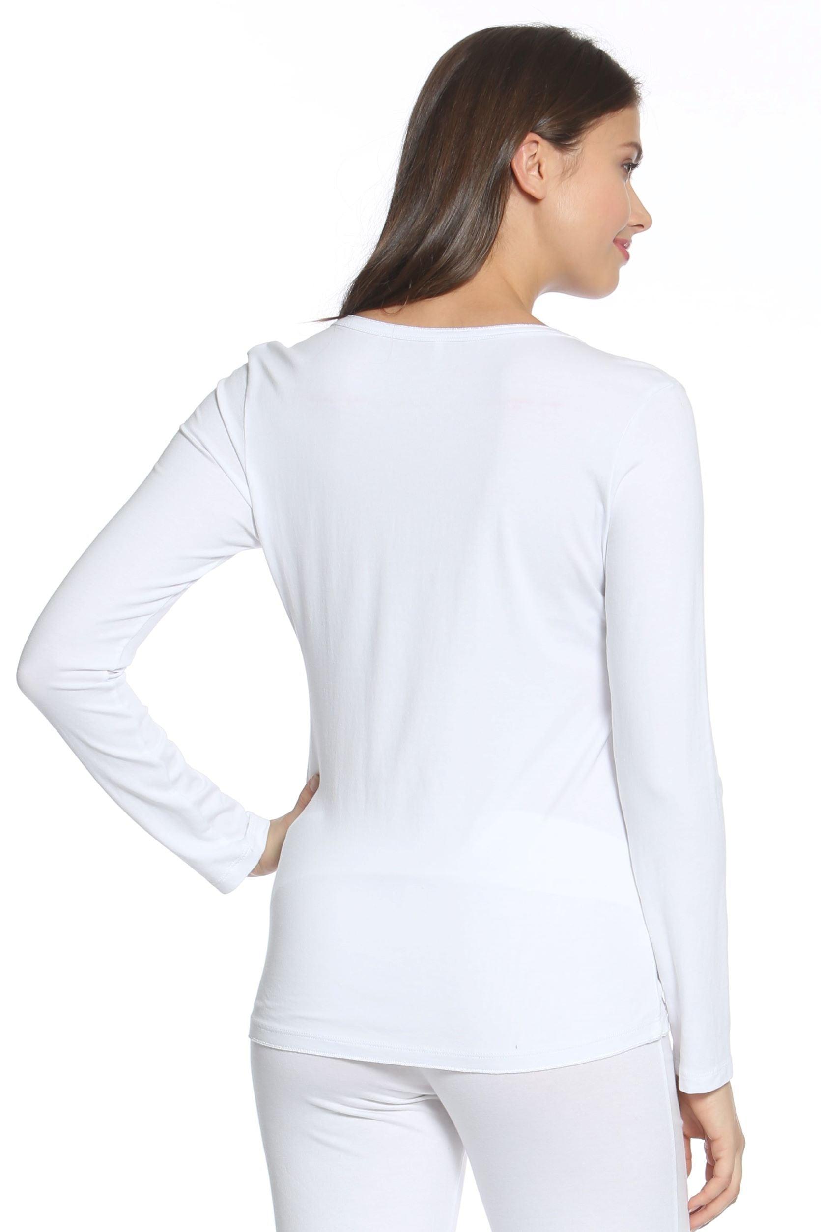 Premium Long Sleeve Crew Neck T-Shirt for Men & Women | Soft Cotton Comfort Fit Basic Tee | Casual Wear, Layering & Everyday Outfits
