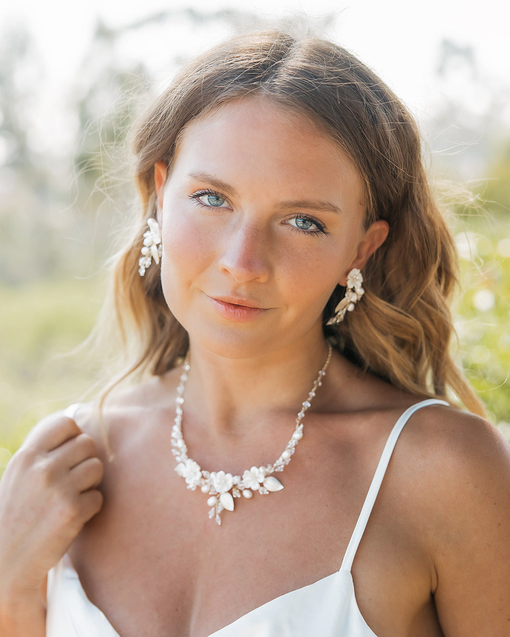 Elise Jewelry Set - Elegant Necklace & Earrings for Women, 925 Sterling Silver Gift Set (Perfect for Date Night, Wedding, Anniversary)