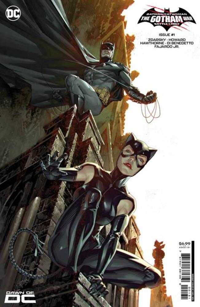 Batman Catwoman The Gotham War Battle Lines #1 One Shot - Kael Ngu Card Stock Variant Cover C | DC Comics Collector's Edition | Perfect for Comic Book Fans & Collectors