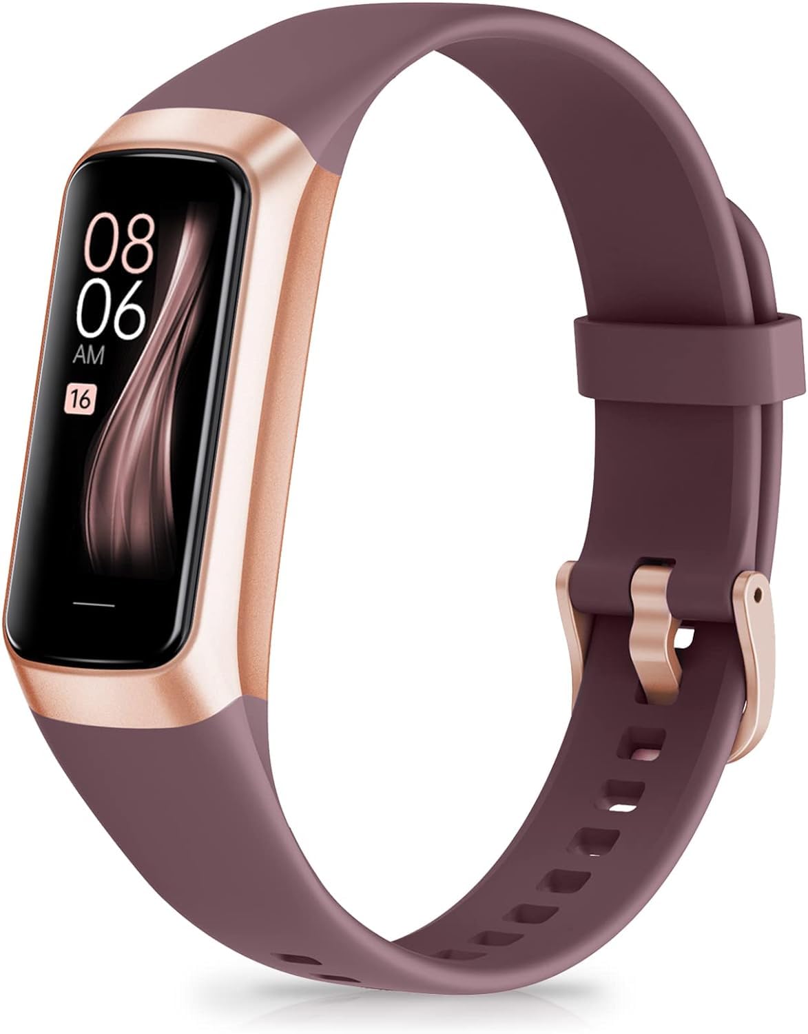 Smart Fitness Tracker with Heart Rate Monitor, Step Counter, Calorie & Sleep Tracking - 1.1'' AMOLED Touchscreen Activity Watch for Women, Men & Kids | Perfect for Gym, Running & Daily Health Monitoring