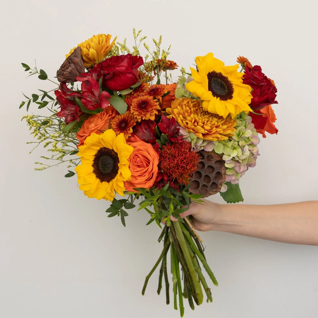 Autumn Dream Flower Centerpiece - Elegant Fall Floral Arrangement for Weddings, Home Decor, and Table Centerpieces | Perfect for Thanksgiving, Halloween, and Seasonal Decorations