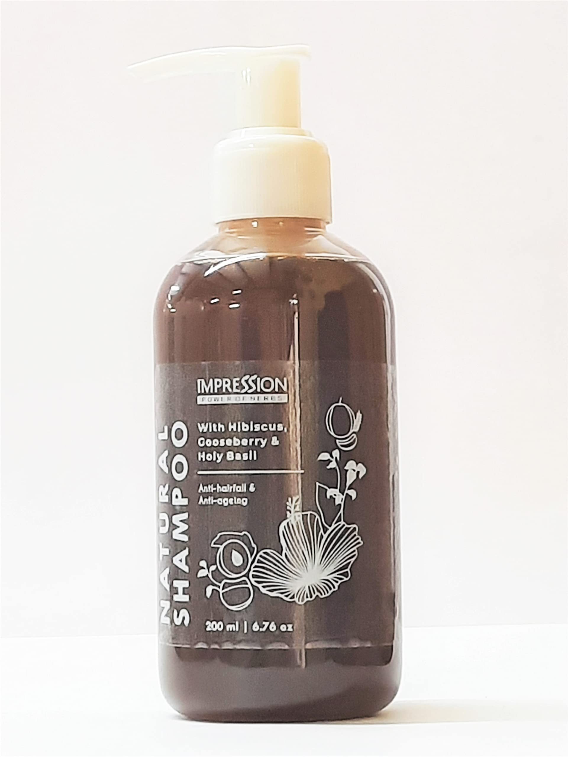 Natural Hair Growth Shampoo - Anti Hair Loss & Anti Aging Formula for Thicker, Healthier Hair - Perfect for Daily Use & Hair Repair Treatment