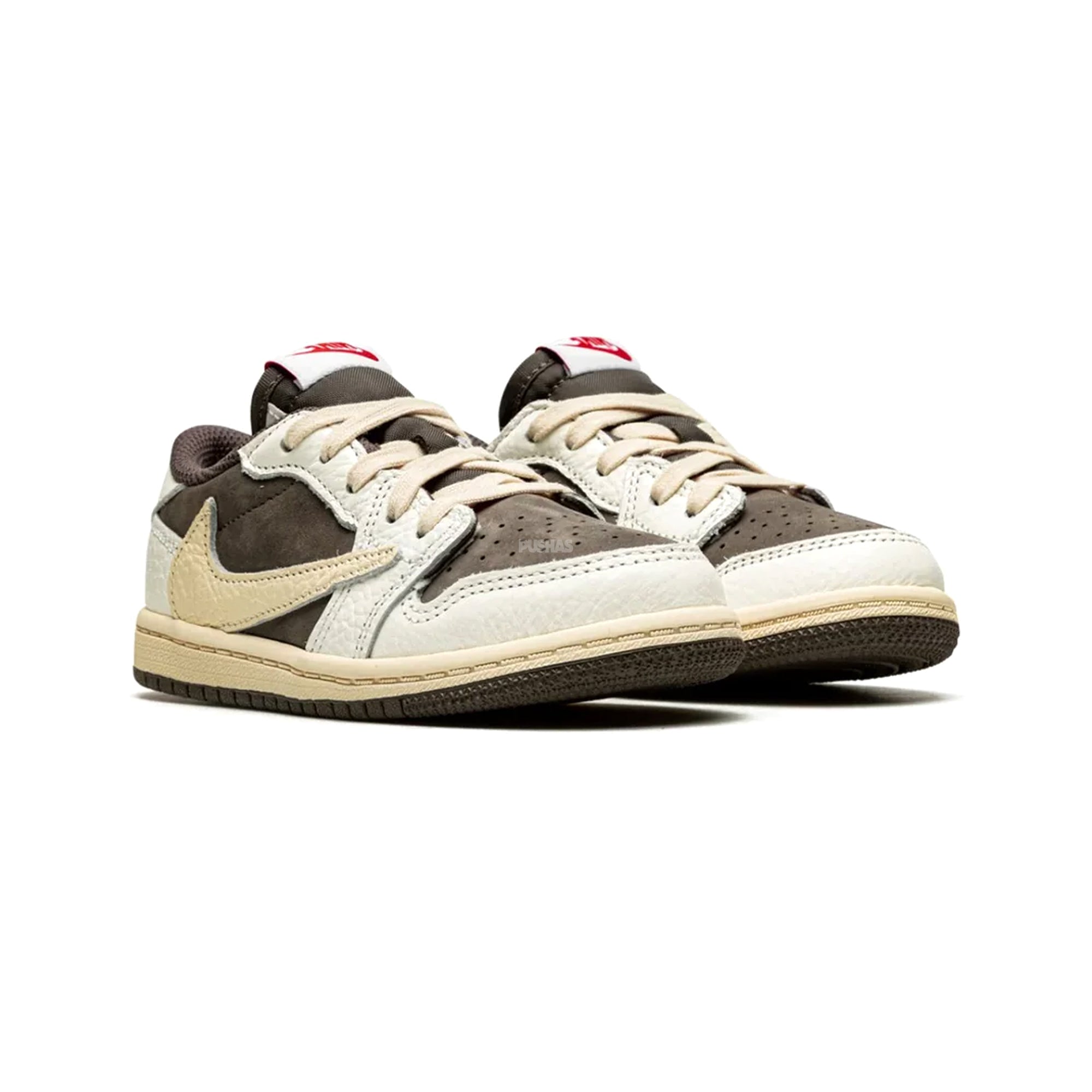 Air Jordan 1 Retro Low OG SP Travis Scott 'Reverse Mocha' Sneakers (2022) - Men's Basketball Shoes for Casual Wear & Street Fashion