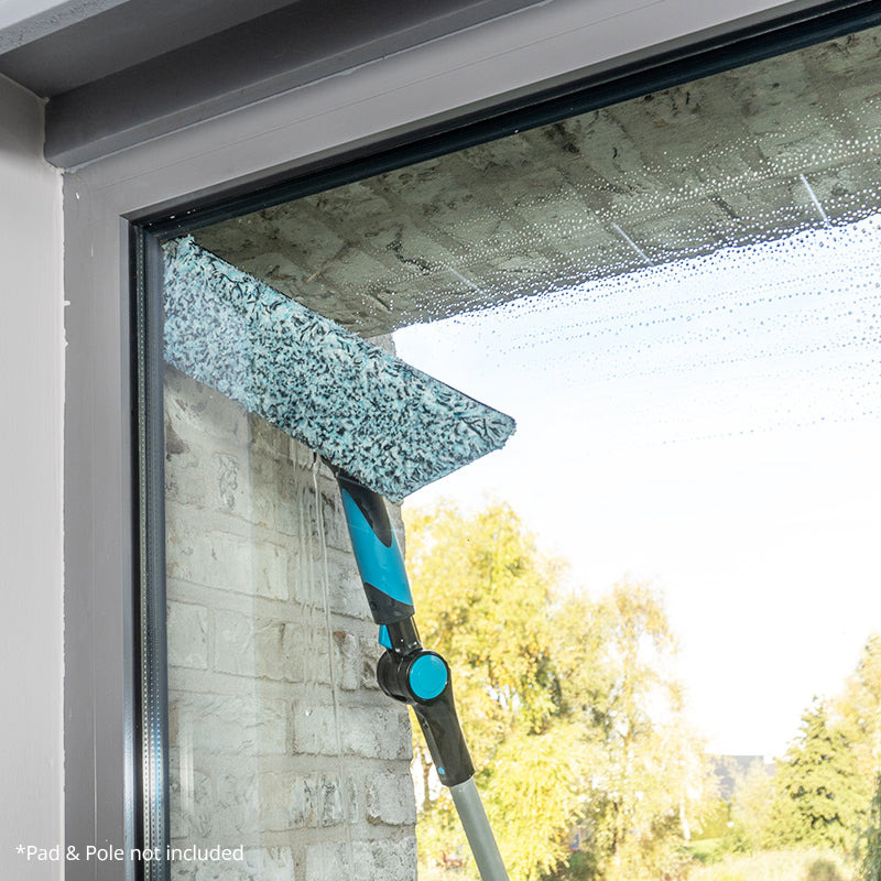Moerman Gekko Pad Holder - Professional Window Cleaning Tool for Streak-Free Glass - Perfect for Home, Office, and Commercial Use