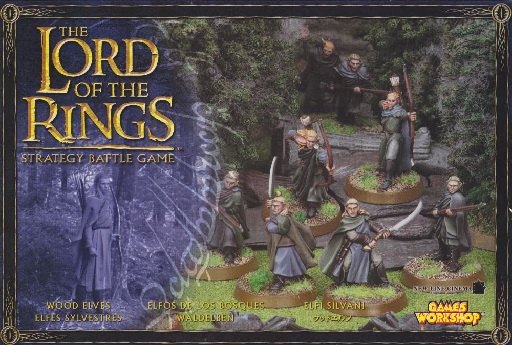 Games Workshop Lord of the Rings Wood Elves Box Set - Miniature Wargaming Figures for Tabletop Strategy Battles & Fantasy Roleplaying Games