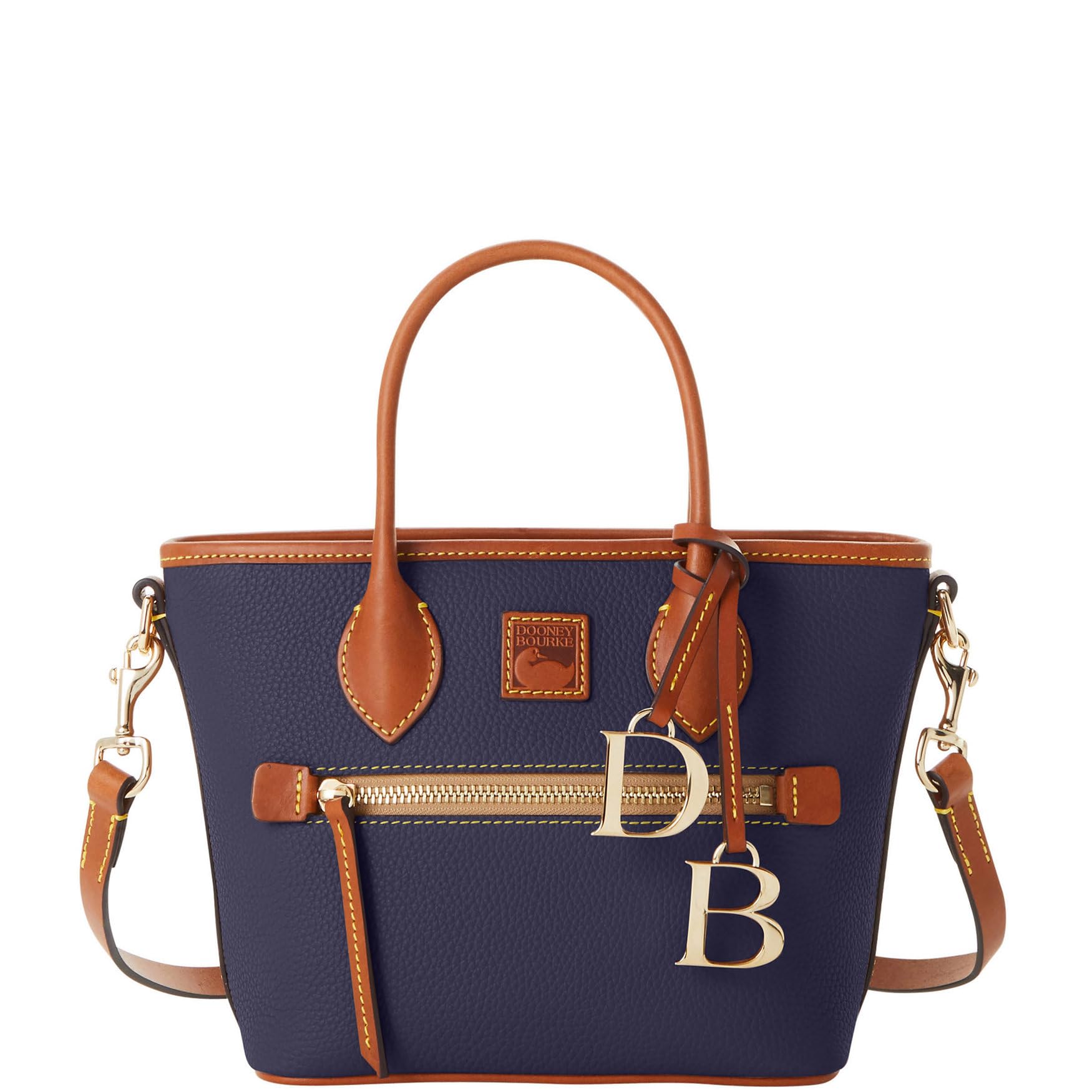 Dooney & Bourke Pebble Grain Small Handle Tote Bag for Women - Stylish Leather Purse for Work, Travel & Everyday Use