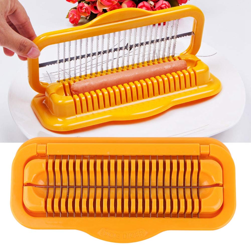 1pc Hot Dog Sausage Cutter & Banana Peeler - Multi-Purpose Kitchen Tool for BBQ, Picnics & Food Prep