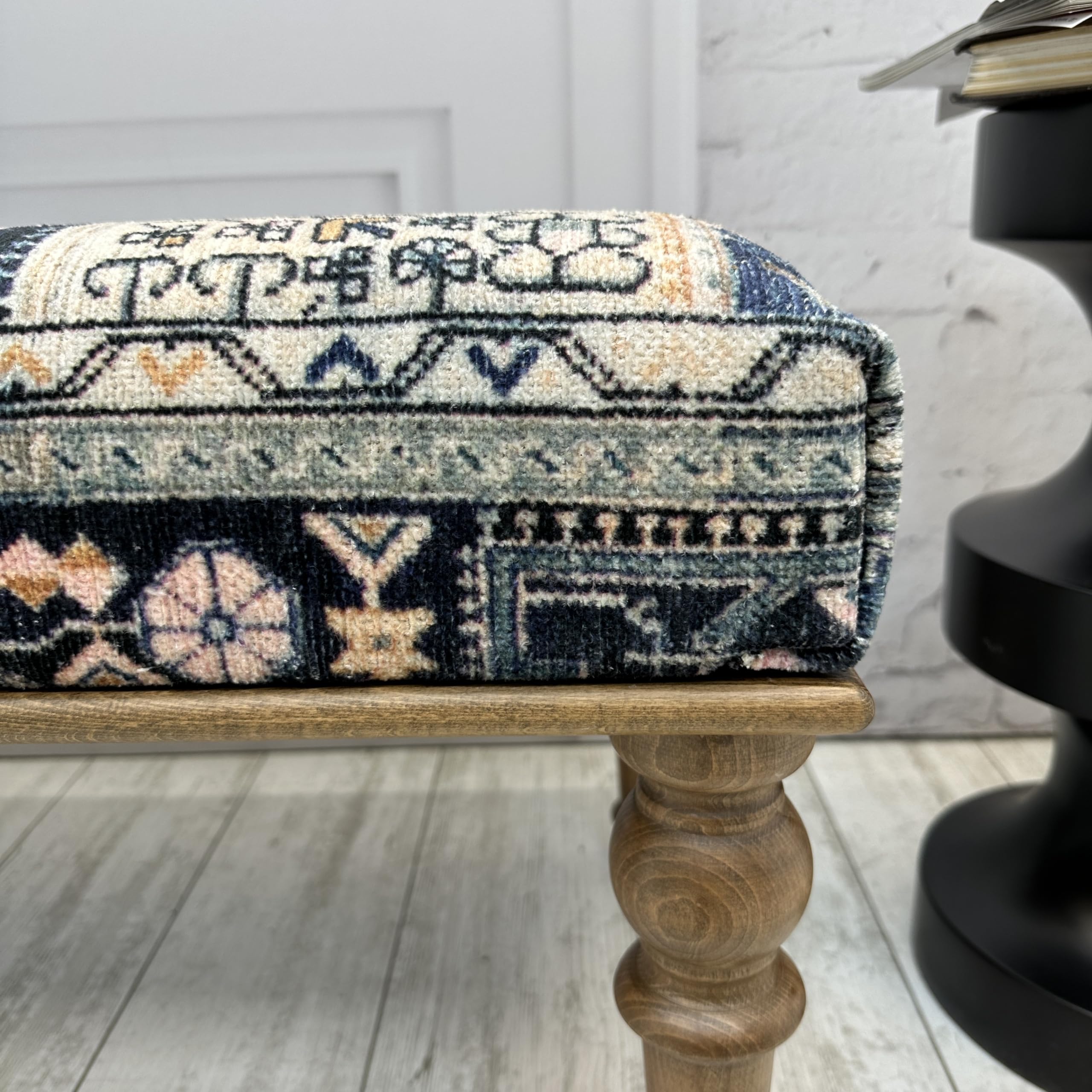 Boho Large Storage Ottoman Bench - 18x18x43