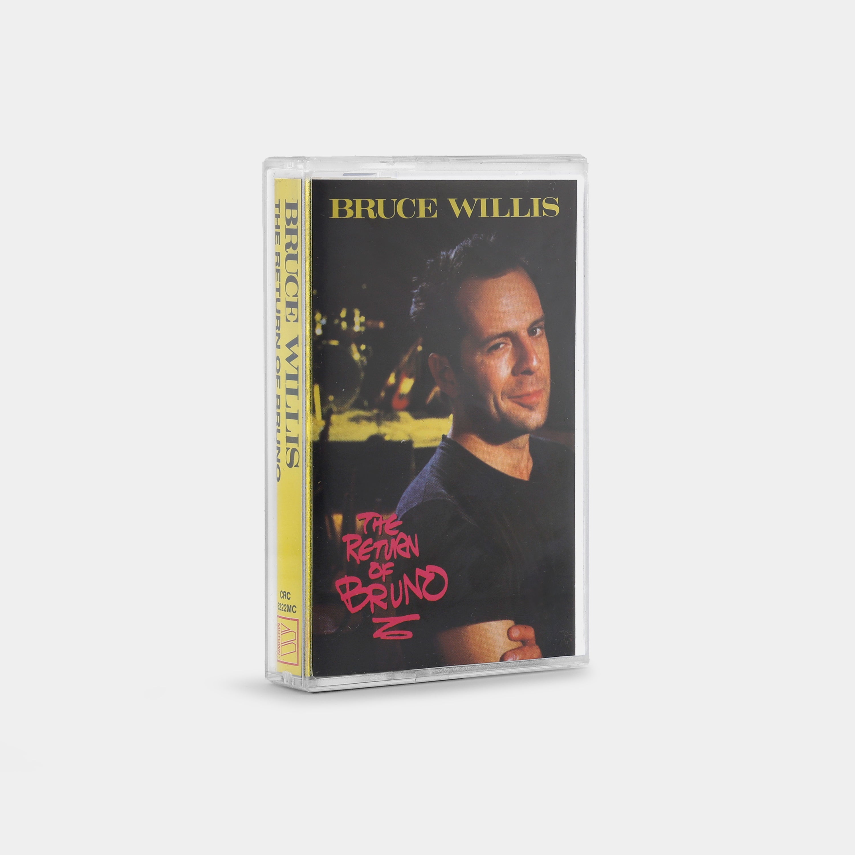 Bruce Willis - The Return Of Bruno Cassette Tape | Vintage 80s Music Collectible | Perfect for Retro Music Lovers & Cassette Enthusiasts