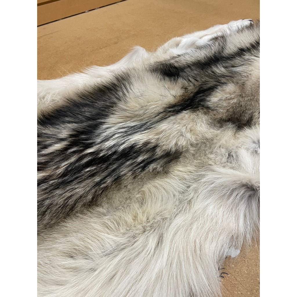 81 Inches Timber Wolf Plush Stuffed Animal - Soft and Cuddly Giant Wolf Toy for Kids, Bedroom Decor, Nursery Gift, and Themed Party Decoration