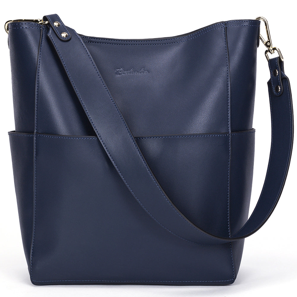 Lotty Genuine Leather Hobo Bag with 2 Adjustable Shoulder Straps - Stylish Crossbody Purse for Women, Perfect for Work, Travel & Everyday Use