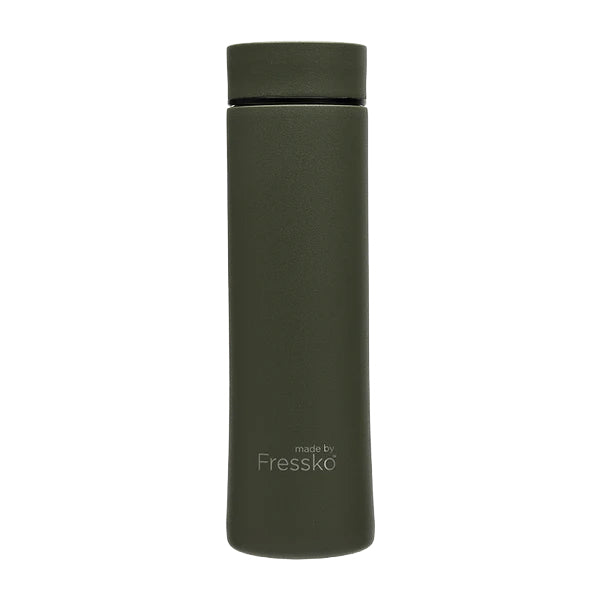 Fressko Insulated Stainless Steel Water Bottle - 24oz Leakproof & BPA-Free - Keep Drinks Hot/Cold for 24 Hours - Perfect for Hiking, Gym, Office & Outdoor Activities