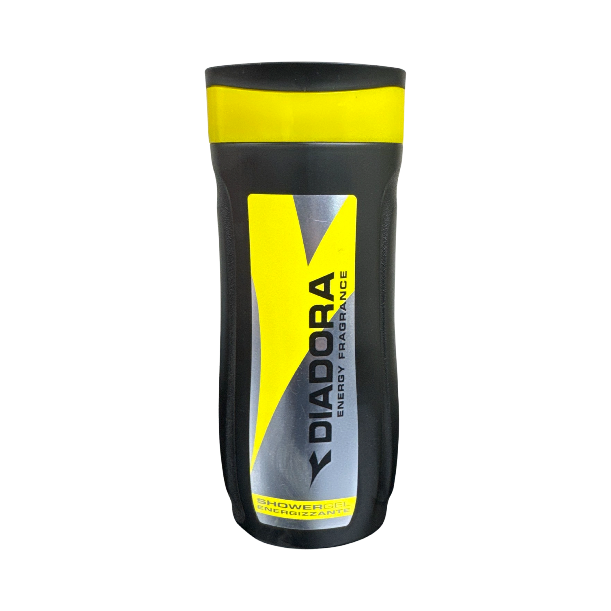Diadora Energy Fragrance Shower Gel for Men - 8.5oz/250ml Refreshing Citrus Yellow Body Wash - Energizing Morning & Post-Workout Shower Gel for Active Men