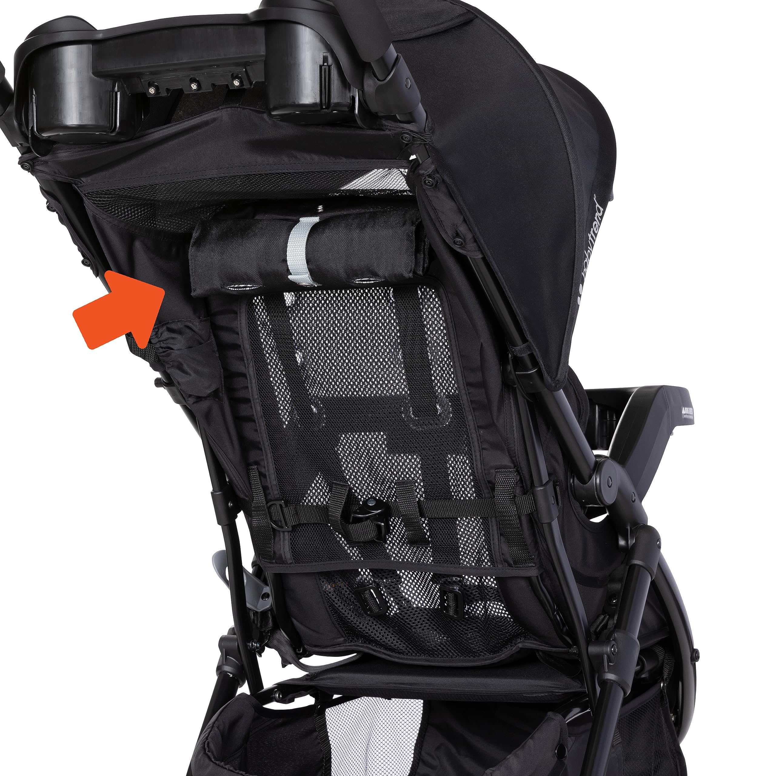 Baby Trend Passport® Seasons All-Terrain Stroller Travel System with EZ-Lift™ PLUS Infant Car Seat - Dash Black | Lightweight & Durable for Outdoor Adventures, Shopping & Travel | Perfect for Newborns & Toddlers