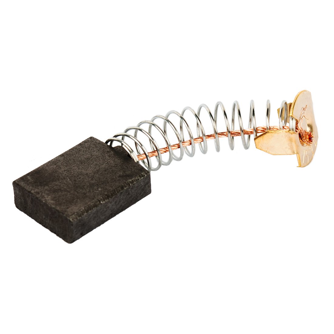 Aexit 2-Pack Carbon Motor Brushes 19x16x6mm - Replacement Carbon Brushes for Electric Motors, Power Tools, and Generators - Perfect for DIY Repairs and Maintenance
