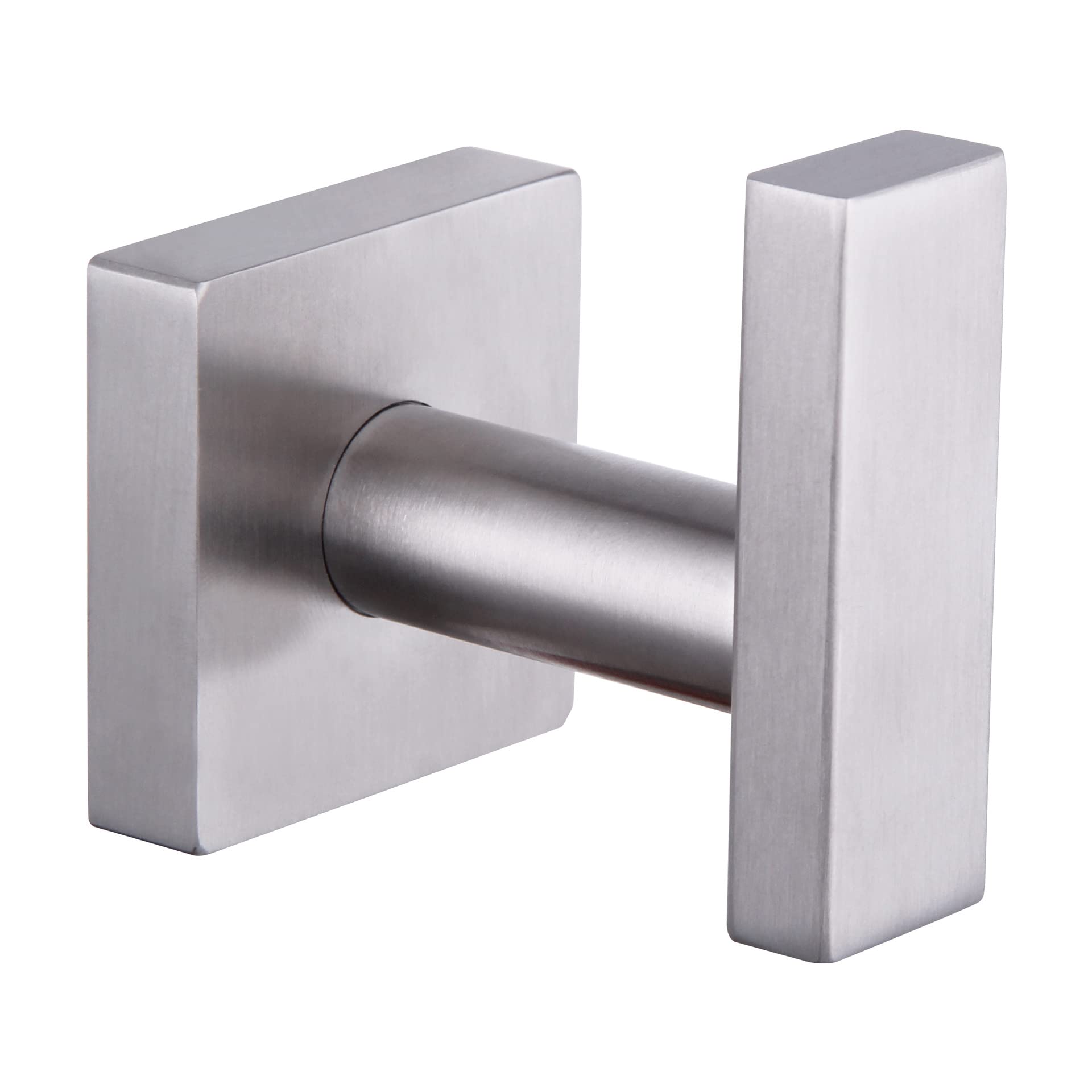 Stainless Steel Wall Mount Bath Towel Hook - Single Coat & Robe Hanger for Bathroom, Toilet, Kitchen - Durable SUS304 Rustproof Design (1PC) - Perfect for Hanging Towels, Robes, Coats & Bags in Home & Hotel