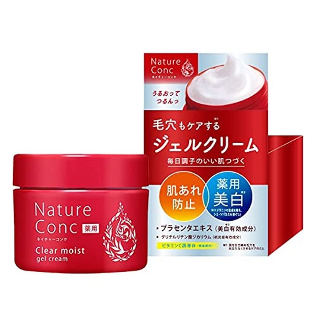 Nature Conc Multifunctional Clear Moist Gel Cream 100g - Hydrating & Nourishing Face Moisturizer for Dry Skin | Perfect for Daily Skincare Routine & Night Care