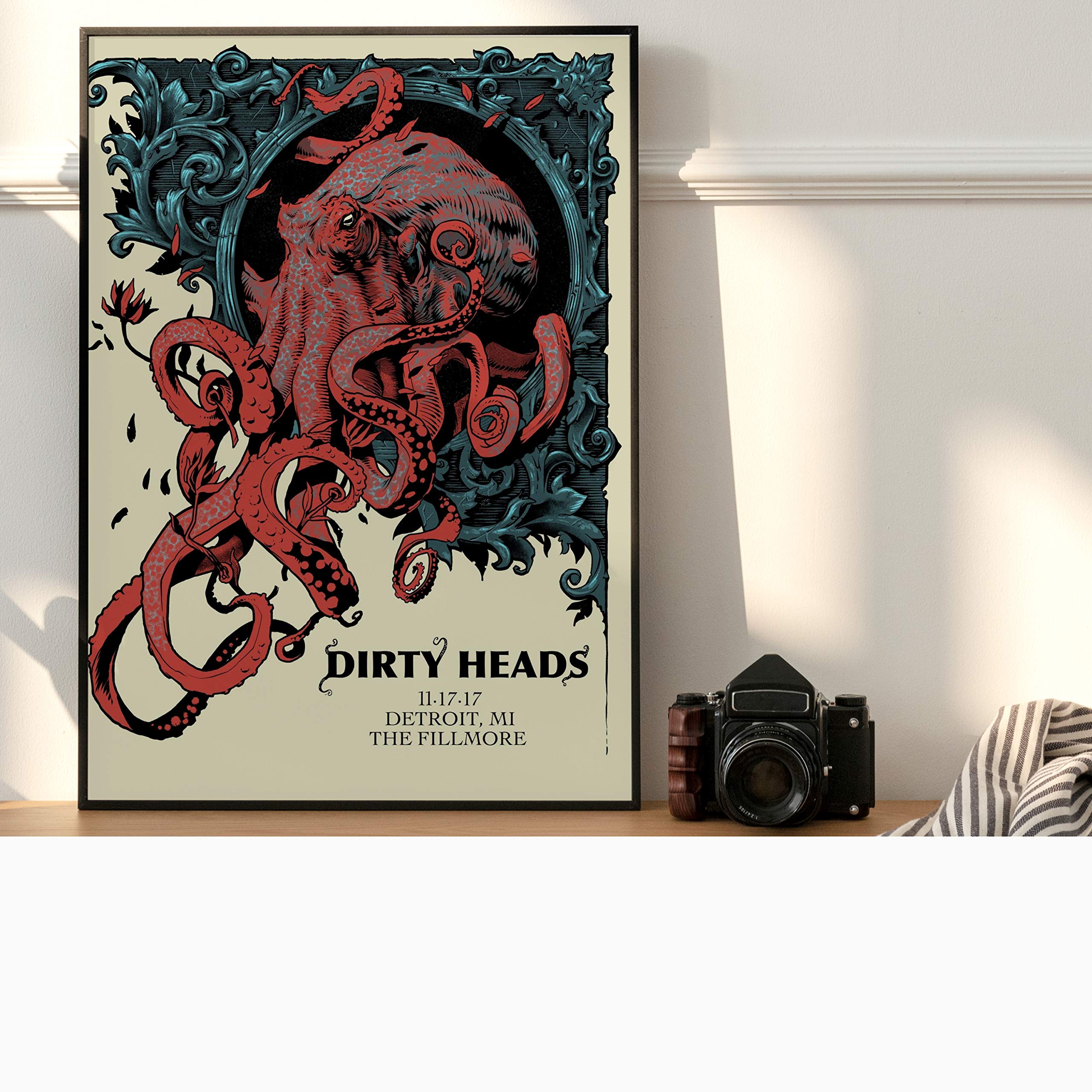 Dirty Heads Band Poster - Official Merchandise - Album Cover Wall Art for Room Decor & Music Lovers - Perfect for Bedroom, Dorm, Studio Aesthetic