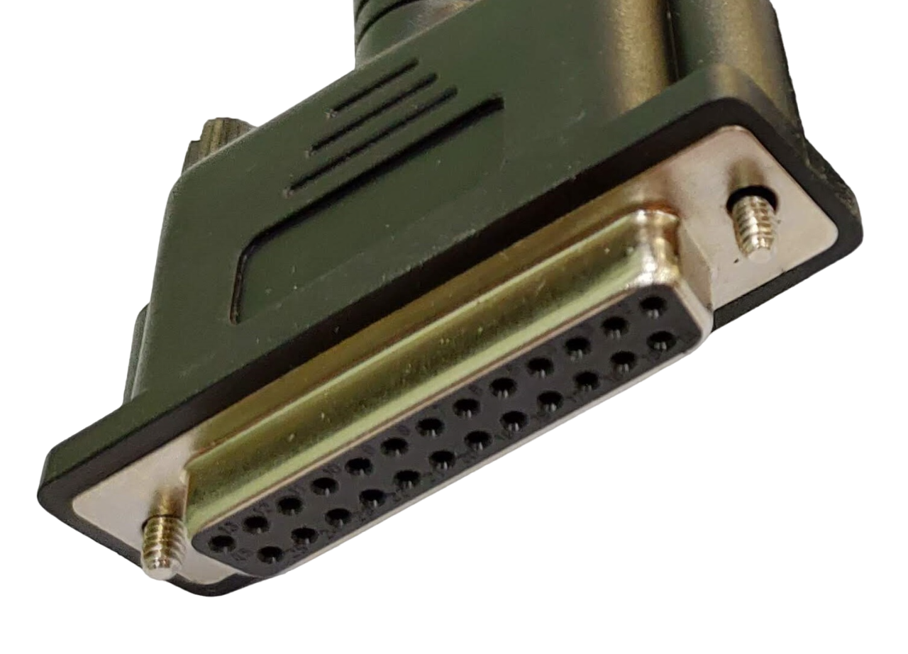 25 Pin RS232 Serial Cable Female to Female - 3/5/10/25 Feet Length Options - Durable DB25 Connector for Industrial Equipment, POS Systems & Legacy Devices