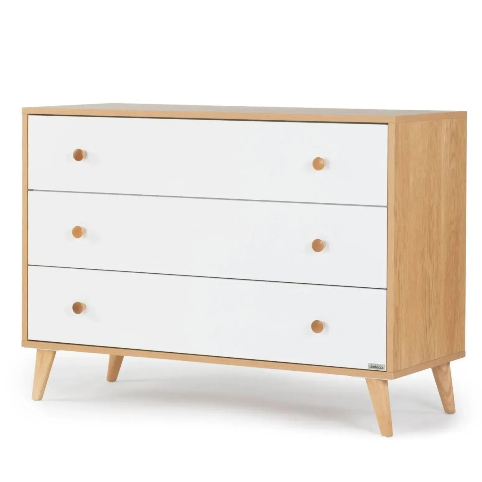Austin 3-Drawer Dresser - Modern Wooden Chest of Drawers for Bedroom, Living Room & Nursery Storage | Dadada Furniture