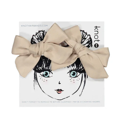 Elegant Satin Bow Set for Women - Adjustable Hair Accessories & Gift Bows (One Size Fits All) | Perfect for Weddings, Parties, and Special Occasions