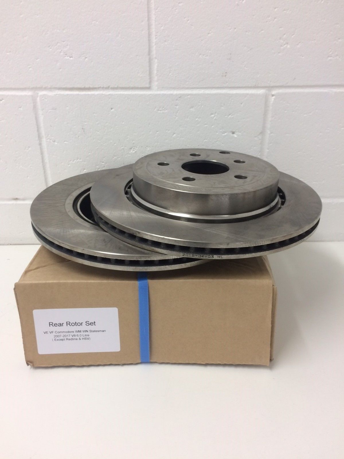 High-Quality Holden Brake Rotor Rear Set for Commodore & Statesman VE VF WM WN V8 6.0L - Perfect for Performance Upgrades & Smooth Braking