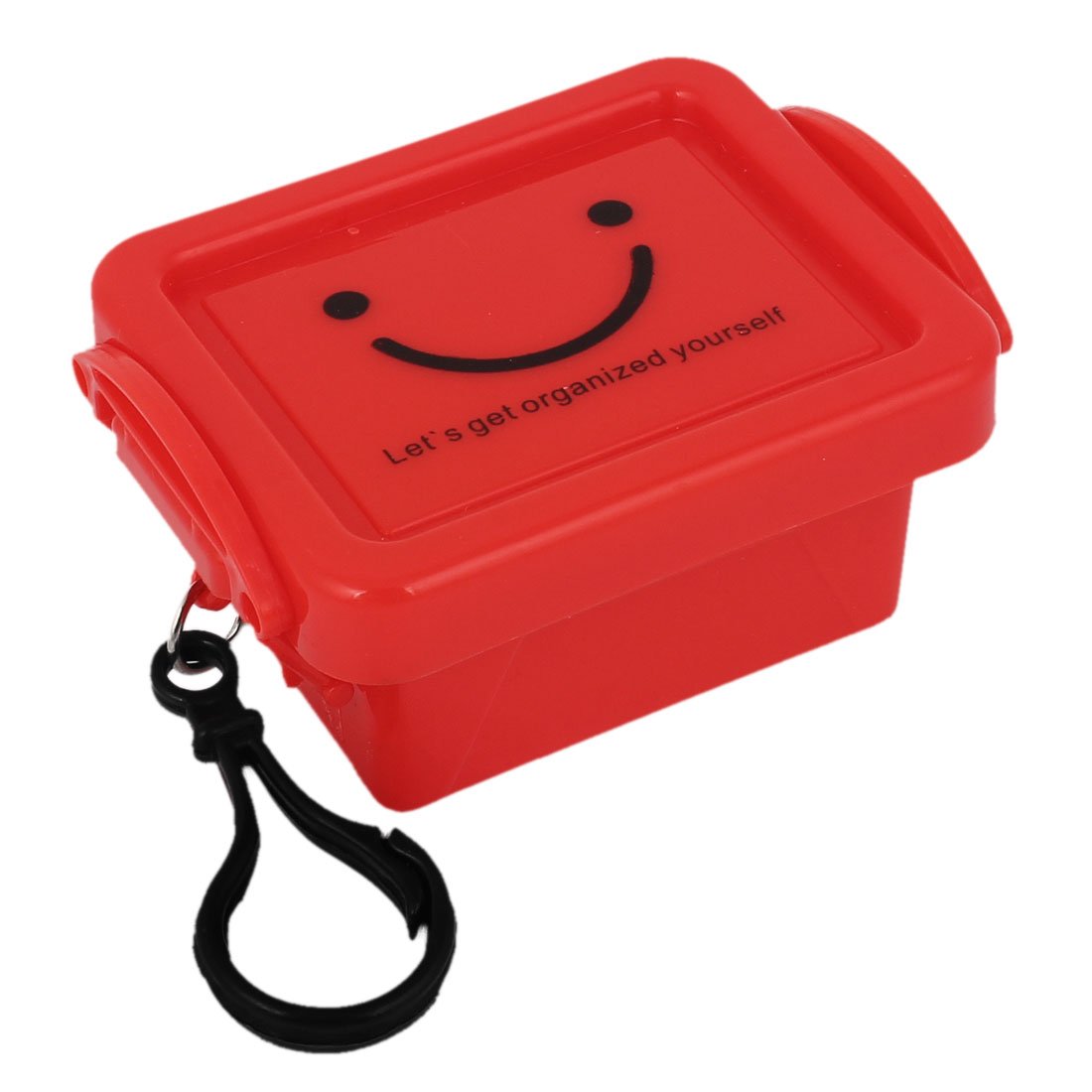 Plastic Jewelry Tool Organizer | Electronic Components Storage Box Case | Red Tool Container for DIY Crafts, Beading & Small Parts Organization