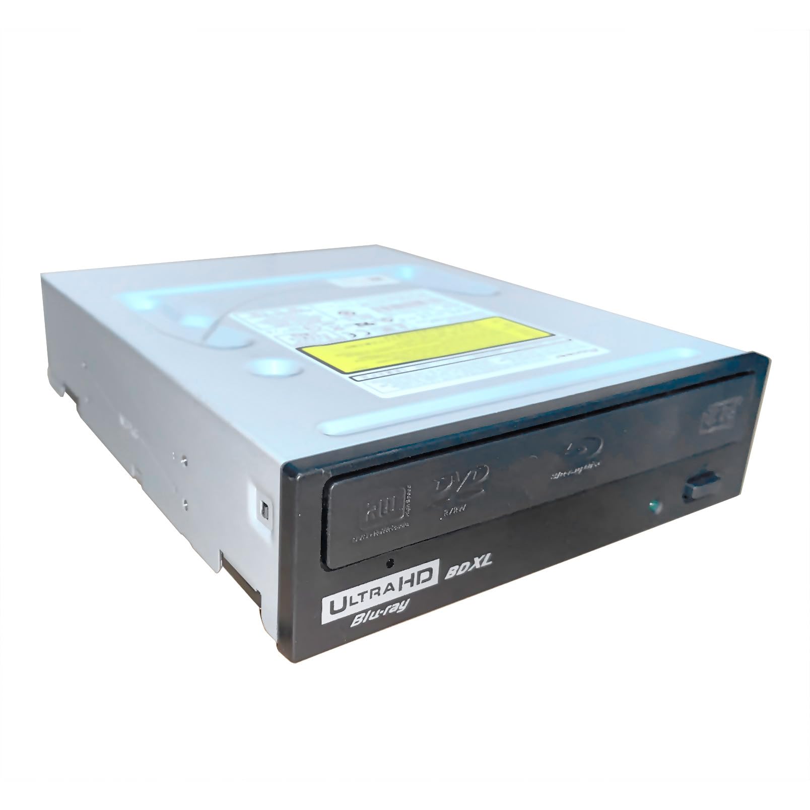 Internal 4K Ultra HD 3D Blu-ray DVD Player with 16X BD-RE DL Burner - BDXL 100GB/128GB Disc Support - Compatible with Dell, HP, Acer, Lenovo, MSI Windows 10/11 Desktop PCs - Silver | Perfect for Home Theater, Media Centers & PC Gaming Setups