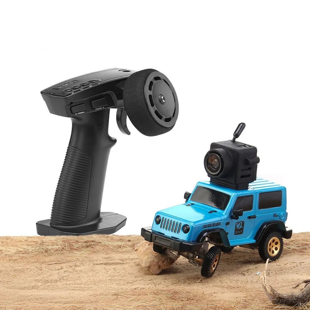 Diatone SNT Wrangler 1:64 Scale 3010 Off-Road RC Car - 4WD Micro FPV Racing Vehicle for Indoor & Outdoor Adventure, Backyard Crawling, and FPV Drone Racing Enthusiasts