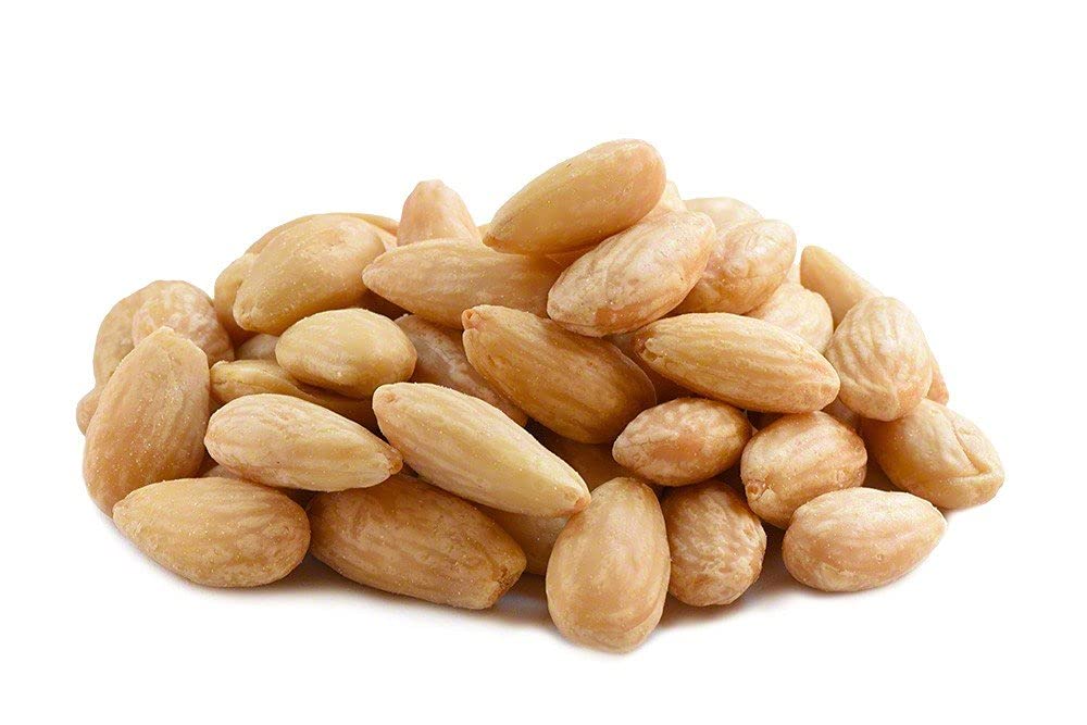 Premium Blanched Roasted Salted Almonds - 5lb Bulk Bag (Pack of 1) | Healthy Snacks, Baking Ingredients & Salad Toppings for Home & Commercial Use