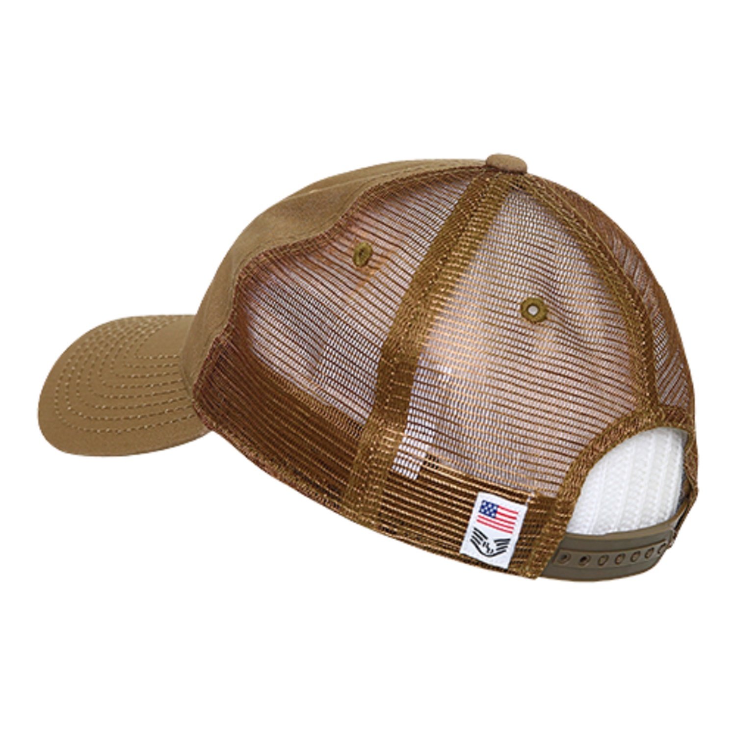 USA Flag Ripstop Mesh Trucker Hat for Outdoor Adventures