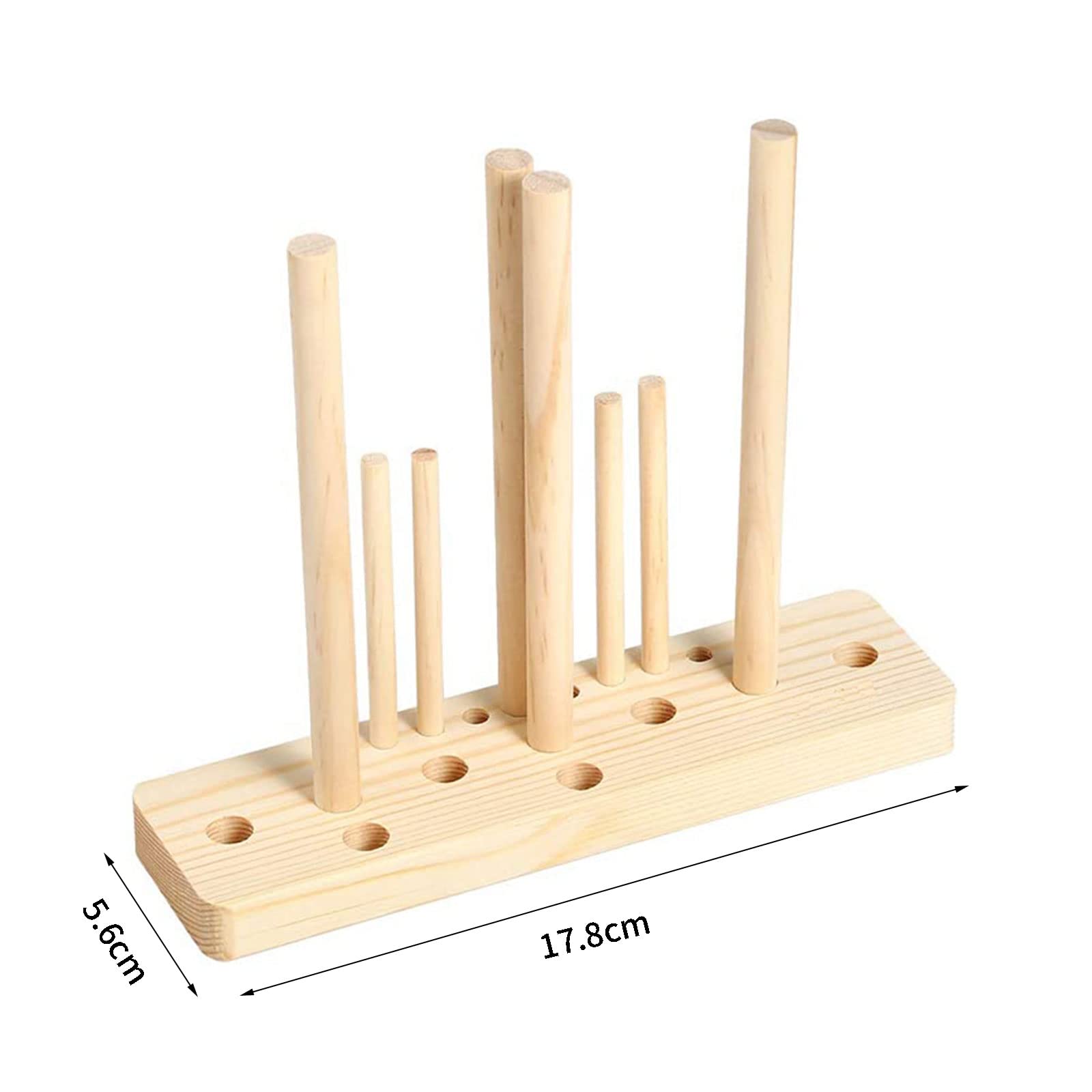 5 in 1 Multipurpose Wooden Bow Maker Tool - DIY Ribbon Bow Maker for Gift Wrapping, Wedding Decorations, Corsages & Crafts - Perfect for Holiday Gifts, Party Favors & Home Decor