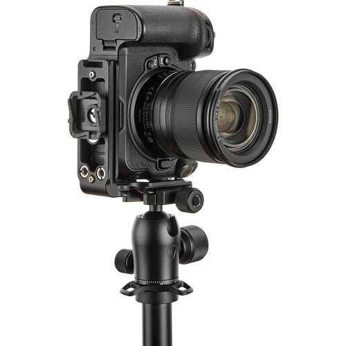 3 Legged Thing Zooey QD L Bracket for Nikon Z8 (Darkness) - Quick Release Camera Mount for Stable Shooting - Perfect for Wildlife, Landscape & Studio Photography