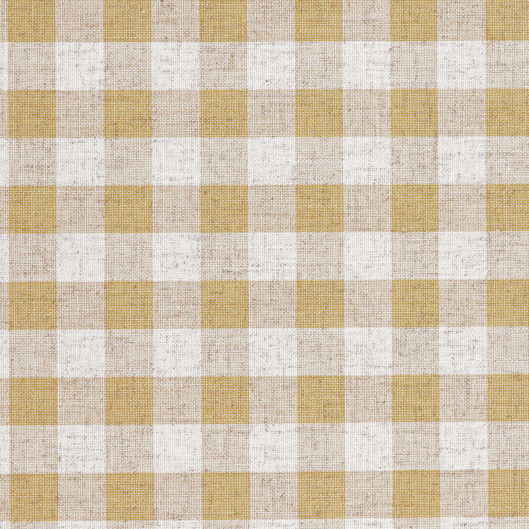 Premium Linen Check Wallpaper - Mustard Color Samples for Home Decor | Perfect for Living Room, Bedroom & Office Walls