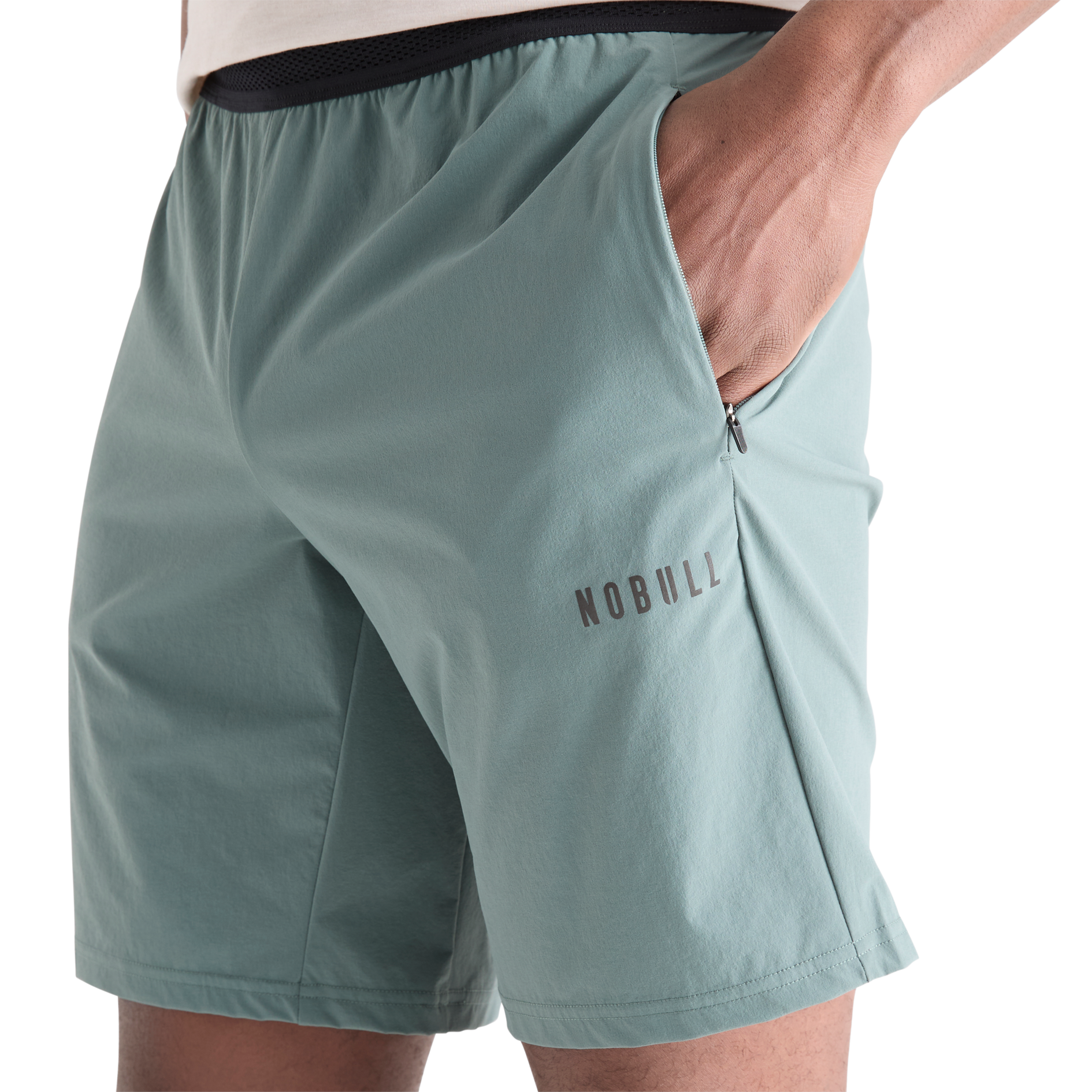 Men's Stretch Solid Color Shorts 9