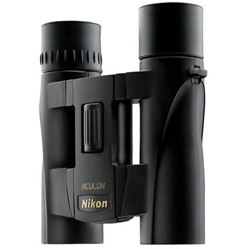 Nikon 10x25 Aculon A30 Compact Binoculars - Black - Lightweight & Durable for Bird Watching, Hiking, Travel, and Outdoor Adventures