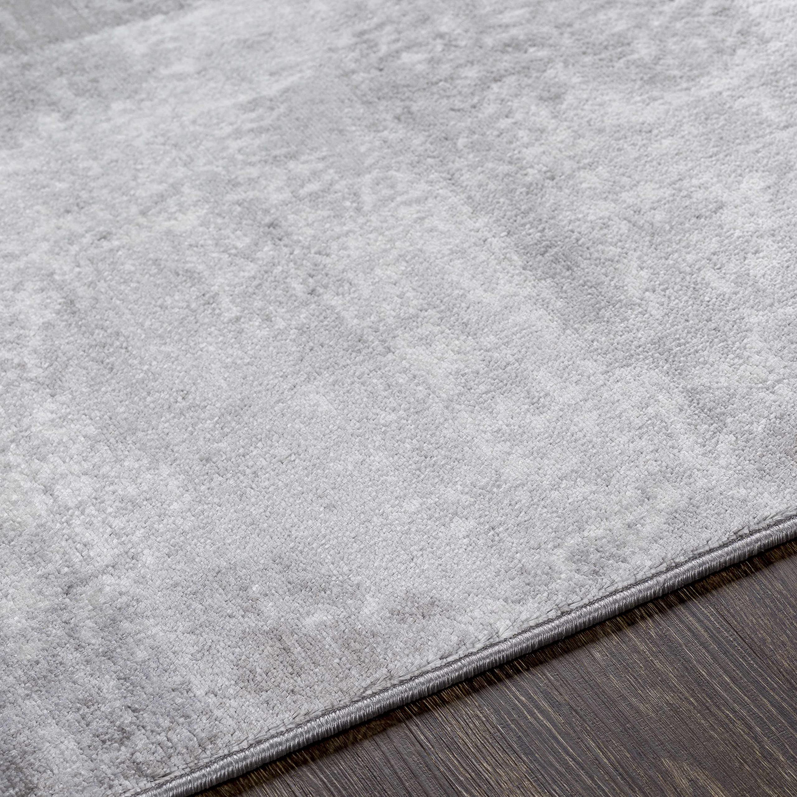 Hauteloom Paulba Modern Blue and Gray Area Rug 7'10