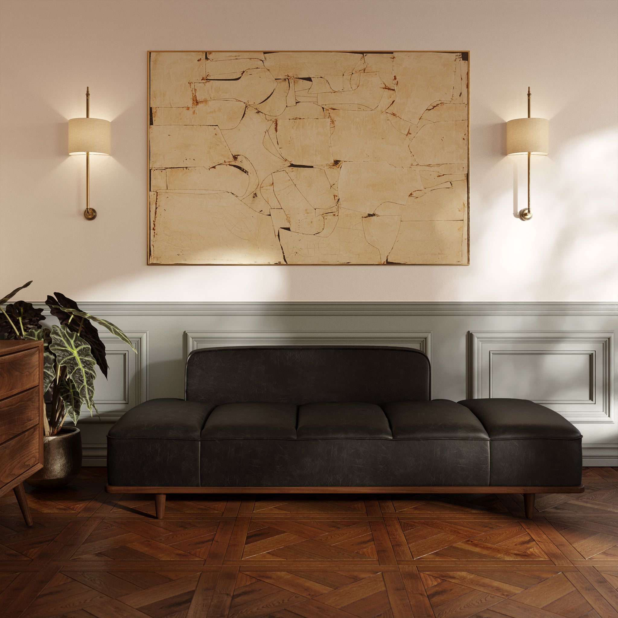 Jasper Daybed - Modern Sofa Bed with Storage, Convertible Sleeper for Small Spaces | Perfect for Guest Room, Dorm, or Studio Apartment