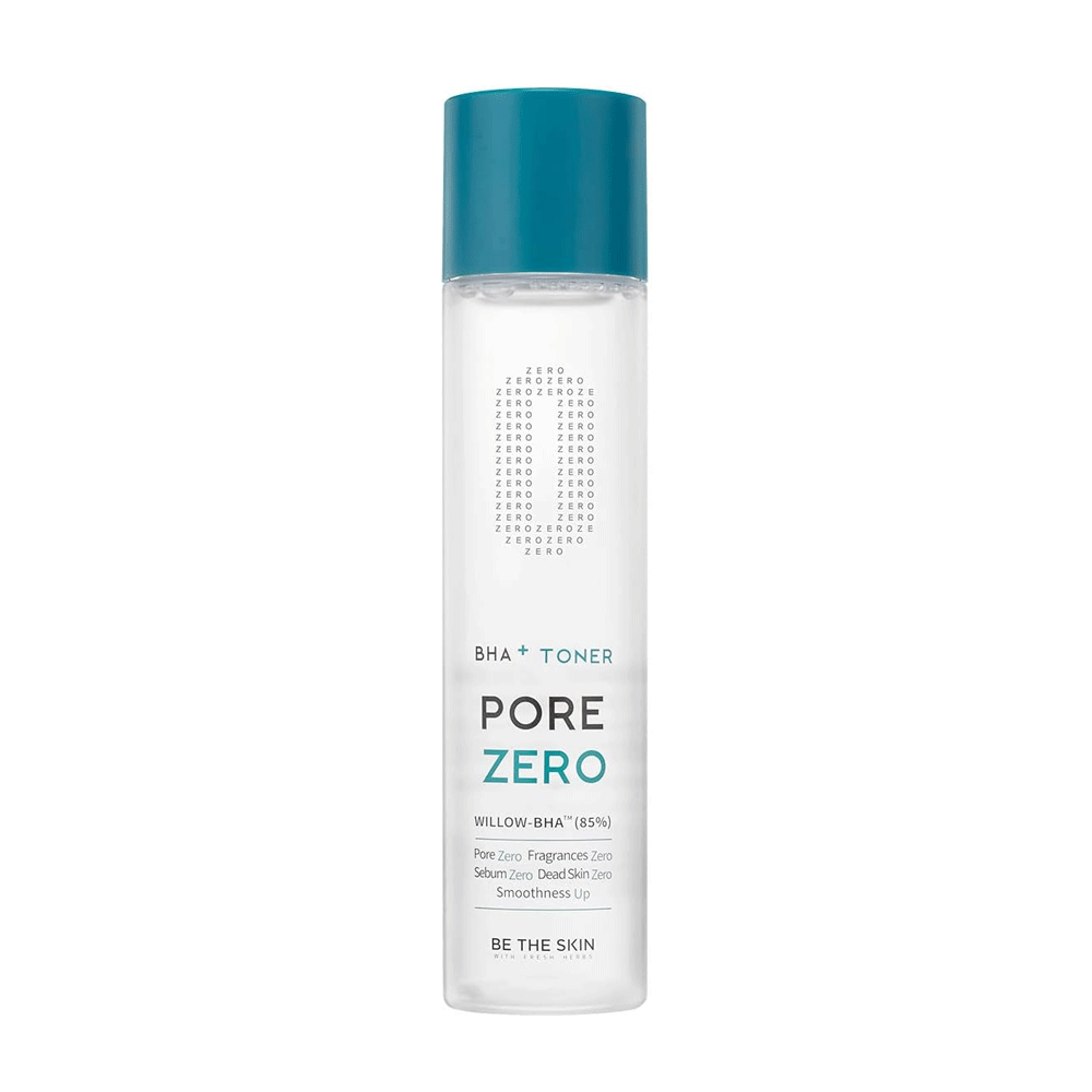 Be the Skin BHA+ Pore Zero Toner 150ml - Korean Exfoliating Facial Toner for Oily & Acne-Prone Skin | Minimizes Pores & Controls Shine | Perfect for Daily Skincare Routine & Post-Cleansing Treatment