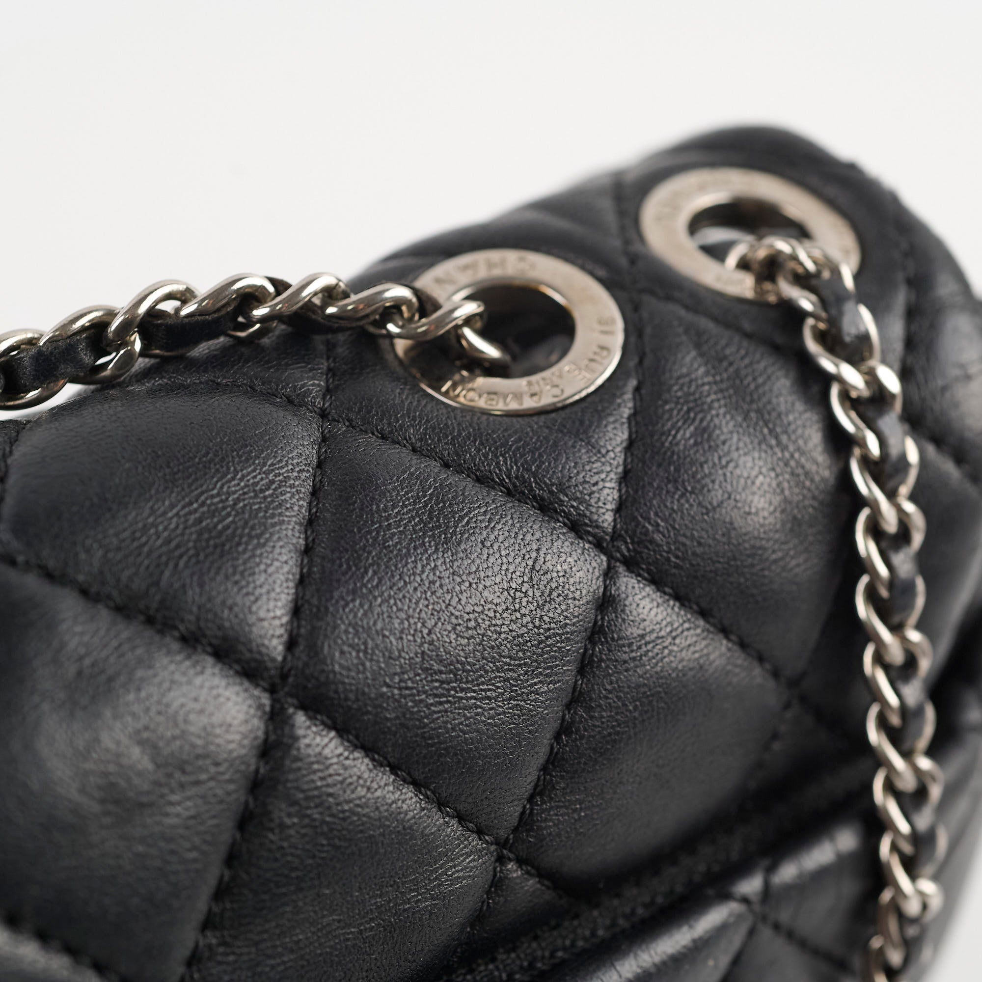 Chanel Classic Flap Bag Lambskin Leather Black 13 Series - Luxury Handbag for Women, Perfect for Parties, Work & Everyday Use