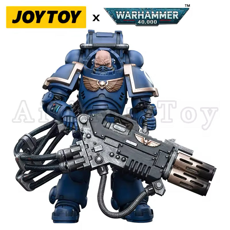 JOYTOY 1/18 Scale Warhammer 40K Ultramarines Primaris Eradicator Marcen Gage Action Figure - Collectible Model for Tabletop Gaming & Display