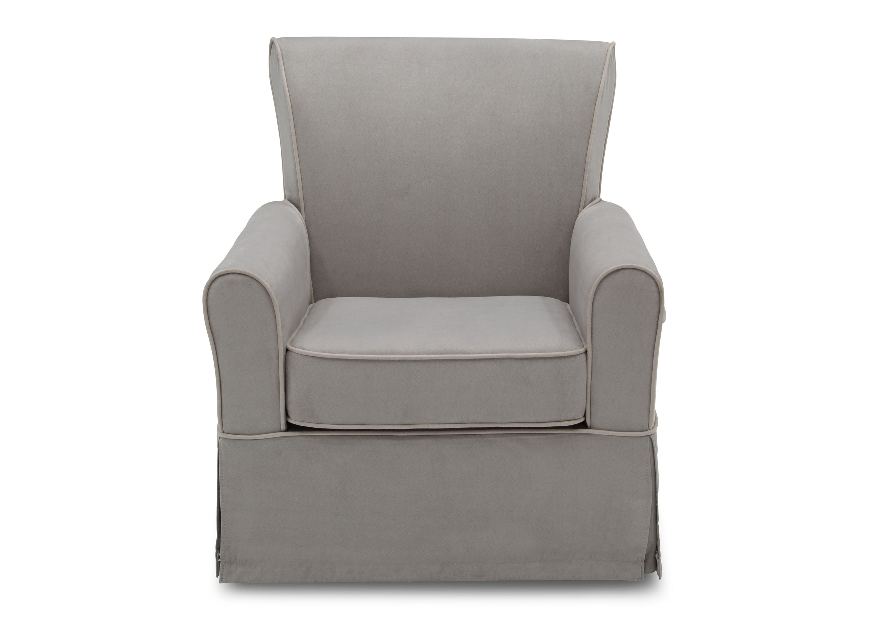 Benbridge Upholstered Glider Recliner Chair - Comfortable Nursery Rocking Chair with Padded Seat and Back Support - Perfect for Baby Nurseries, Living Rooms & Bedrooms