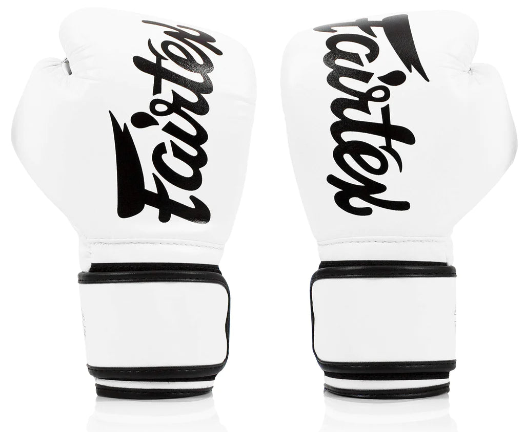 Fairtex BGV14 Muay Thai Boxing Gloves for Training & Sparring - Premium Leather Kickboxing Gloves for Men & Women - Ideal for MMA, Fitness, and Martial Arts Practice