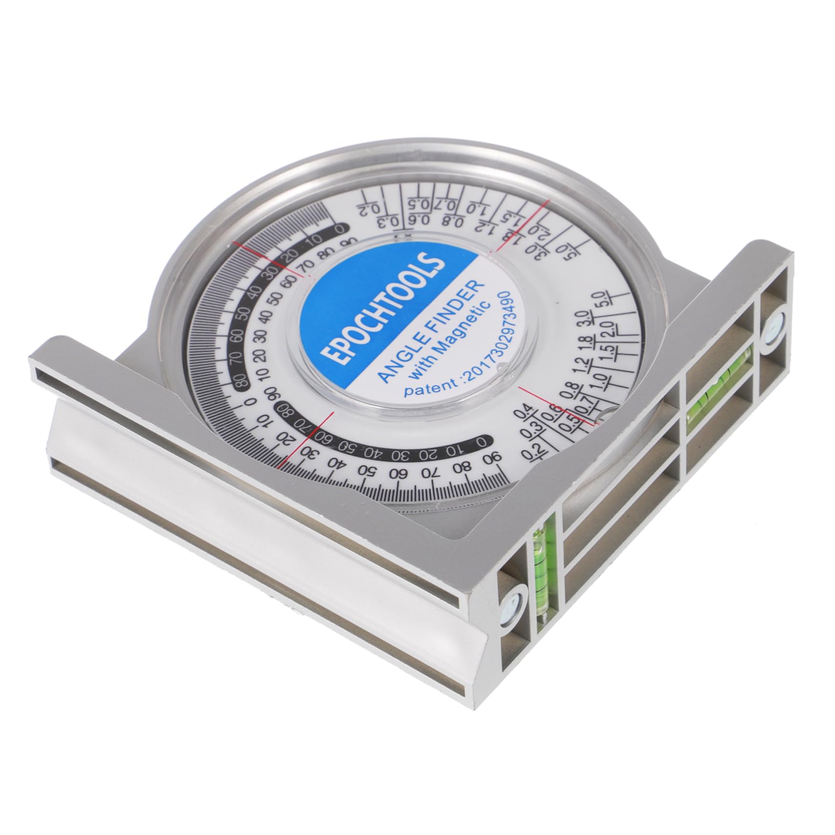 WHAMVOX Angle Measuring Tool - Digital Angle Finder with LCD Display, Multi-Functional Slope Gauge for Woodworking, Construction & DIY Projects (0-360° Measurement) - Perfect for Carpentry, Roofing & Metalworking