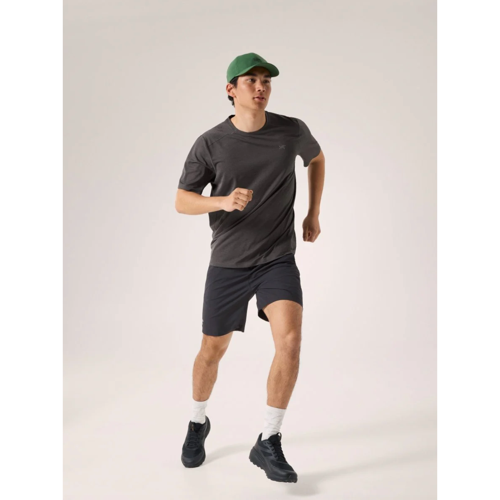 Arc'teryx Men's Cormac Crew Neck Short Sleeve Shirt - Lightweight, Moisture-Wicking & Breathable for Hiking, Running & Outdoor Activities